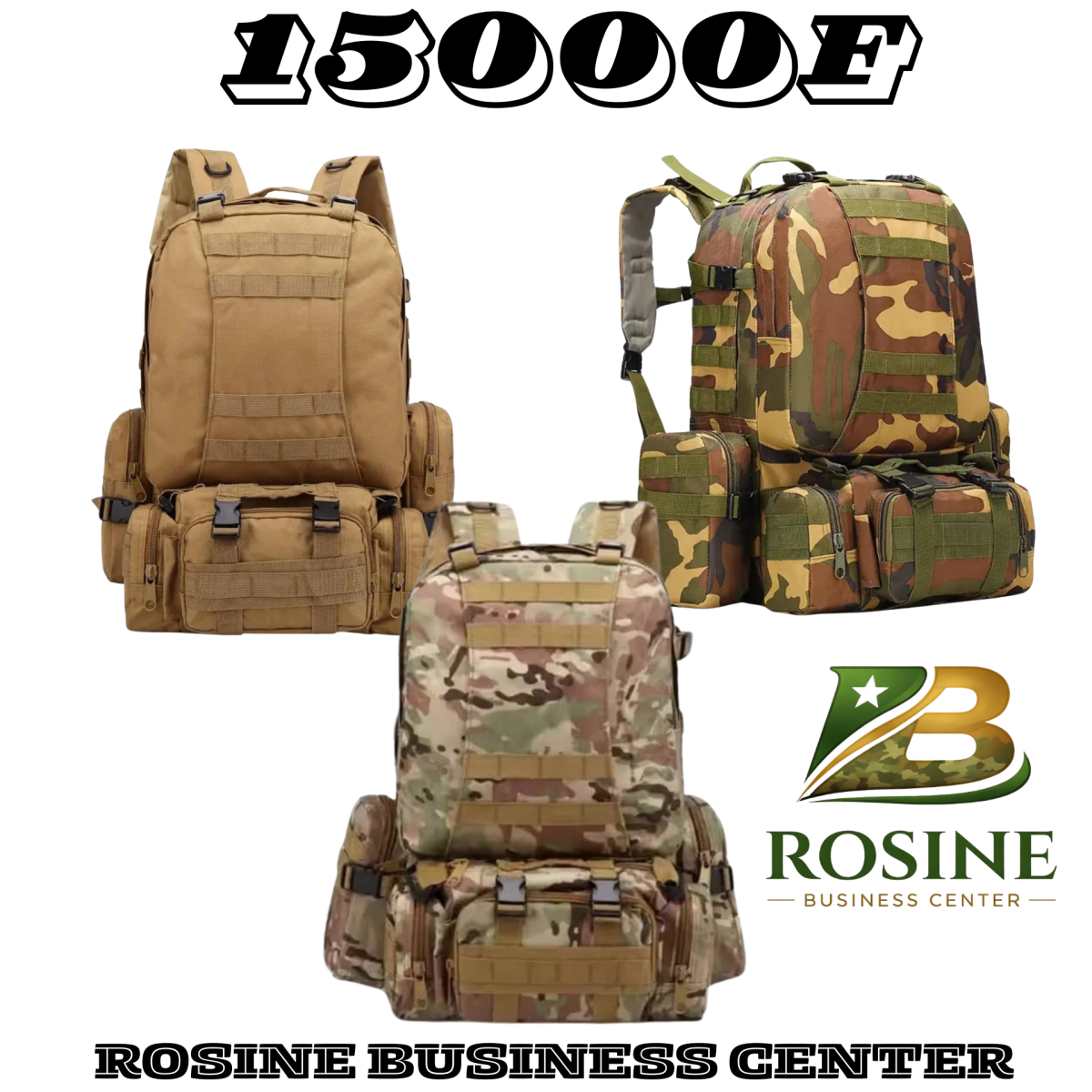 Sac à Dos Tactique Militaire Multifonction – Grande Capacité & Résistant