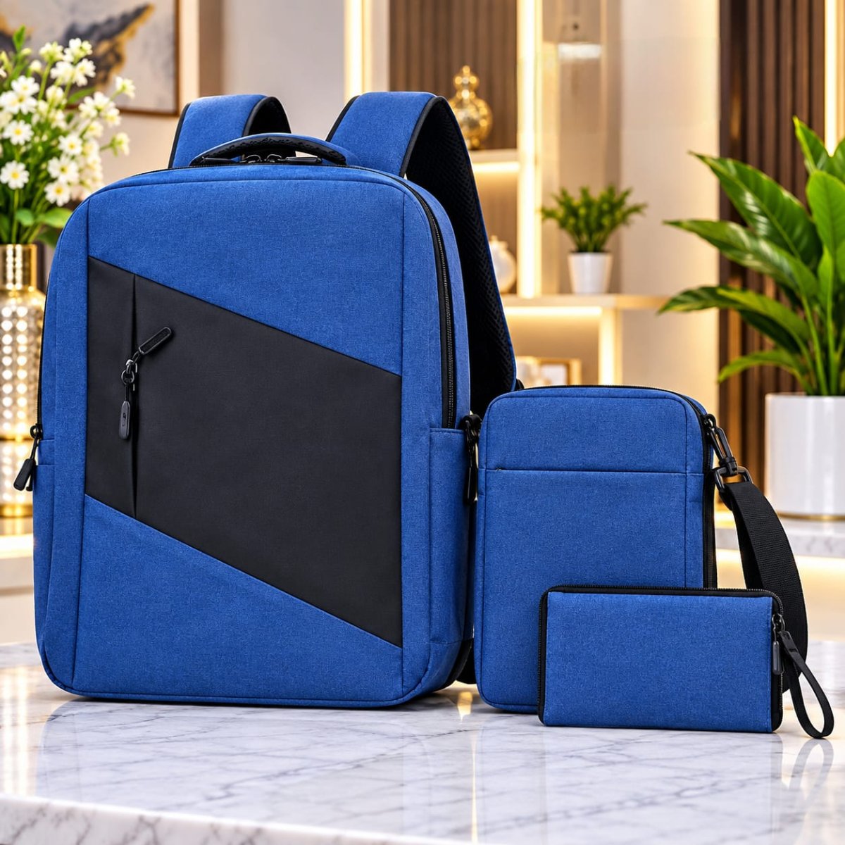 SAC À DOS ÉCOLIER - COMPLET DE 3 PIÈCES