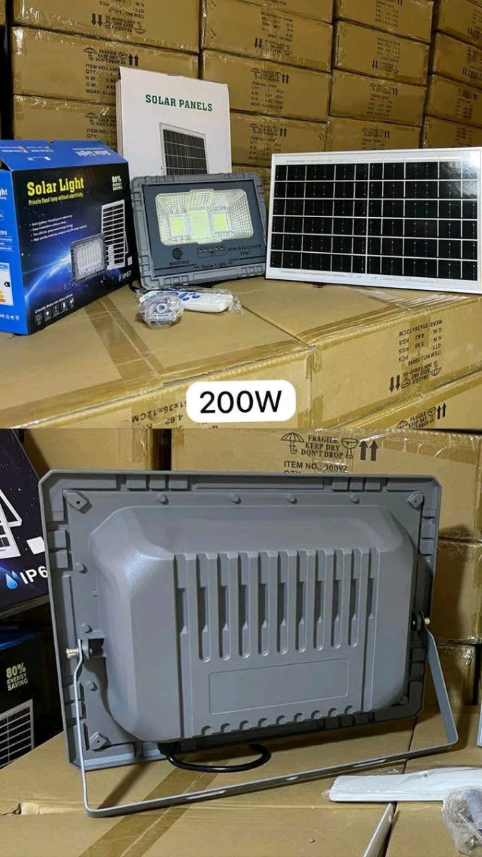 Projecteur solaire 200w