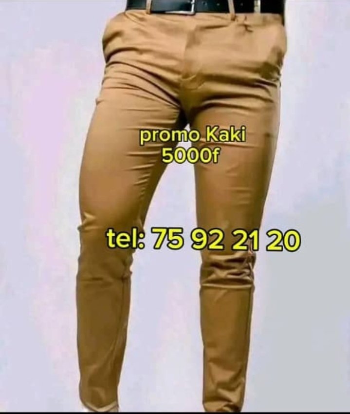 Pantalons kaki