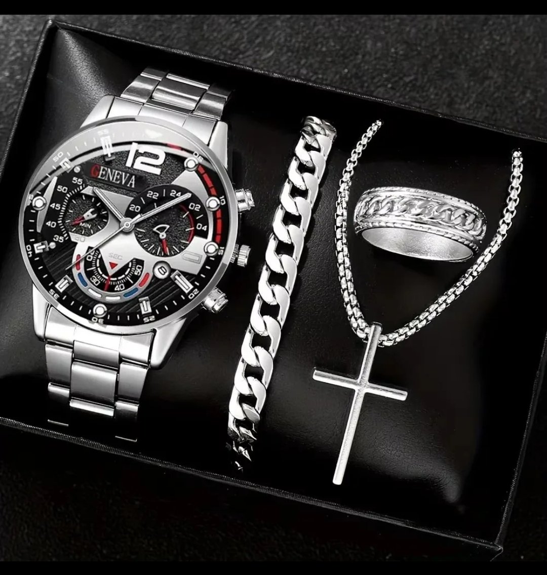 Montre de luxe Geneva ensemble