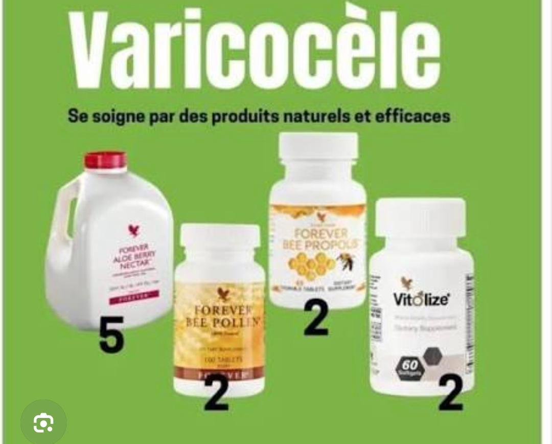 Varicocèle produits forever livving