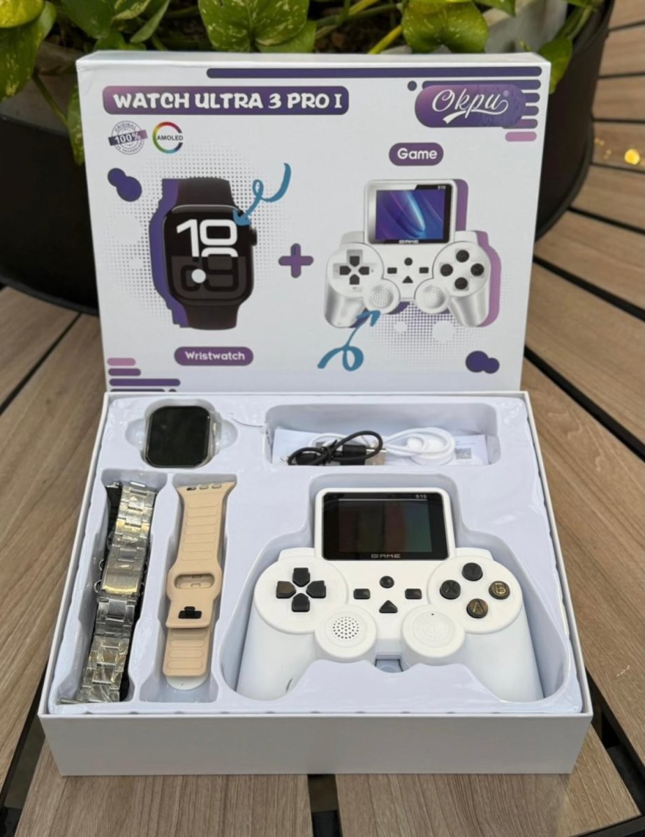 🎮⌚ WATCH ULTRA 3 PRO – LA MONTRE QUI CACHE UNE VÉRITABLE EXPÉRIENCE GAMING ! 🔥