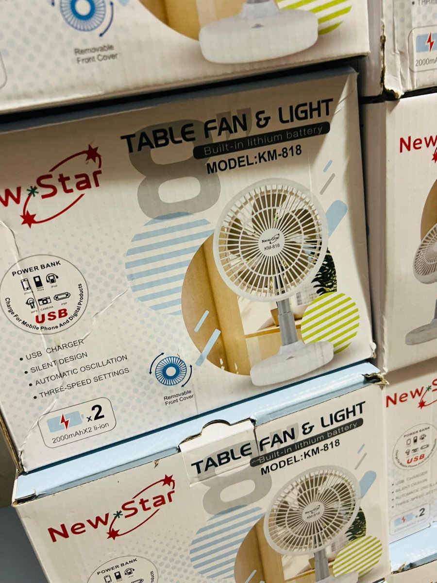 Ventilateur réchargeable