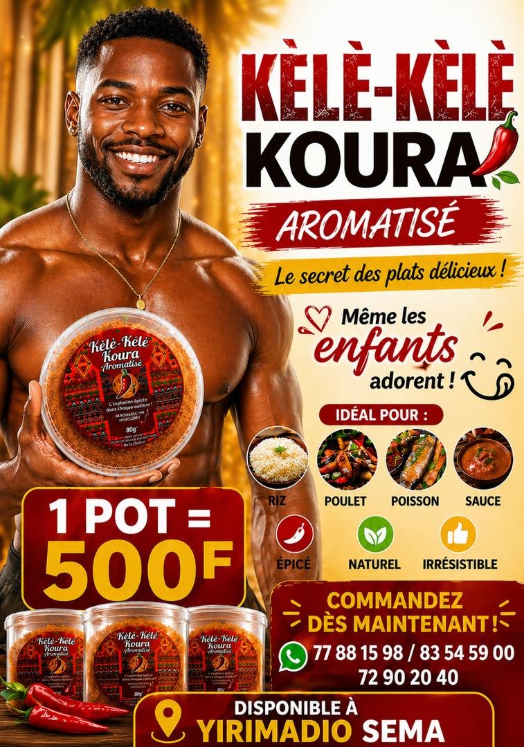 Pots de piments en poudre