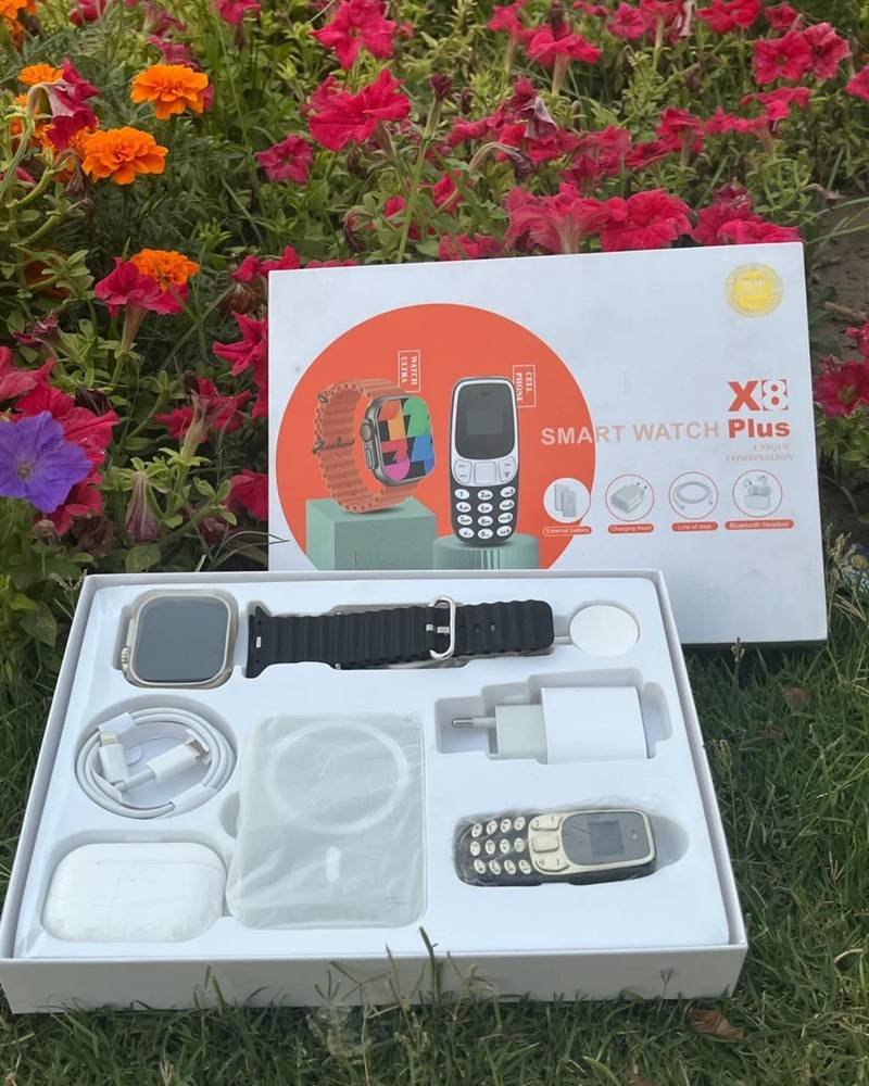 Smart watch X8 plus _pack 2 en 1