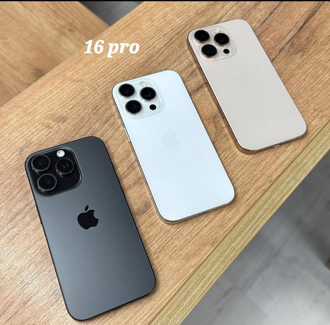 iPhones 16 pro