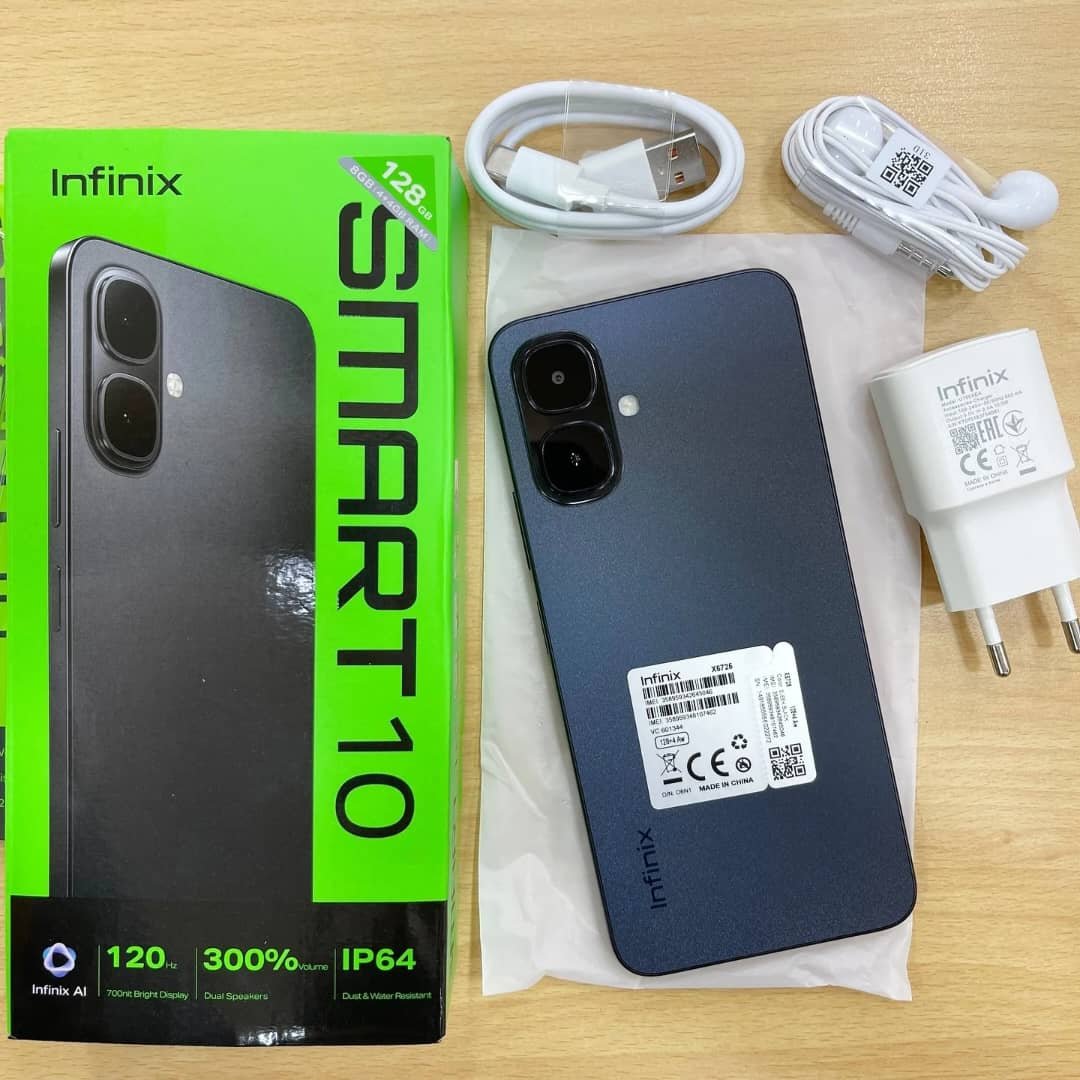 🇲🇱Infinix smart 10  •128giga  Ram 4