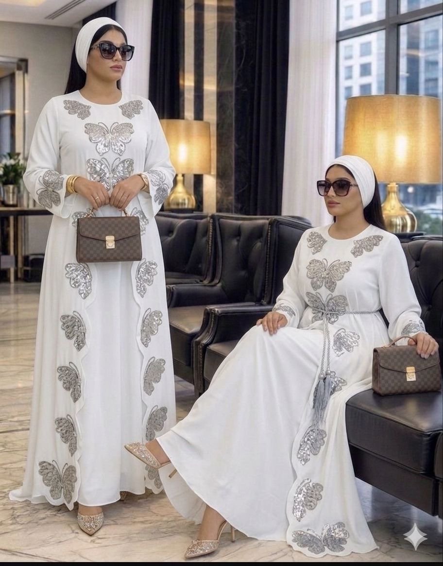 ROBES LONGUES AVEC FOULARD