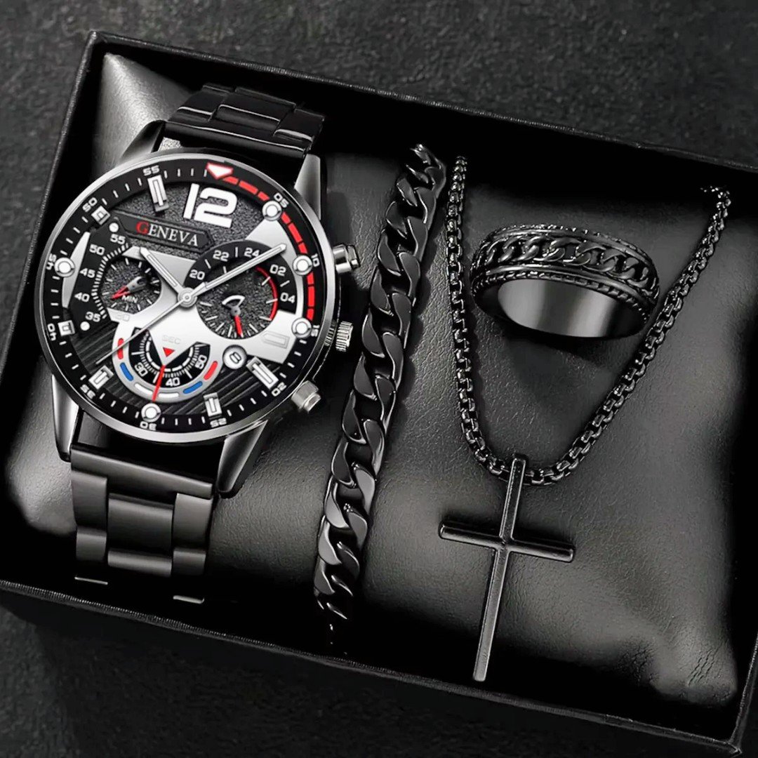 Montre de luxe Geneva ensemble