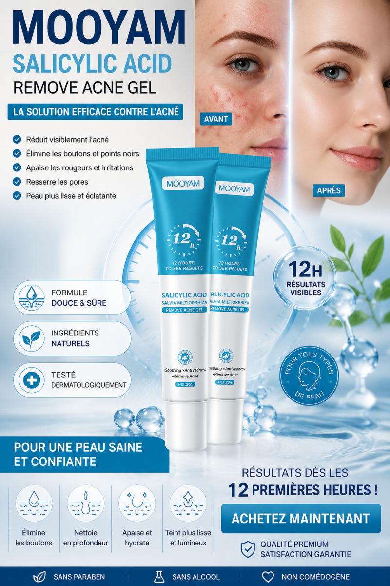 Gel à l'acide salicylique