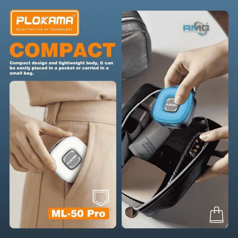 📸✨ PLOKAMA ML-50 pro– LAMPE SELFIE MAGNÉTIQUE 3-EN-1 AVEC MIROIR & SUPPORT TÉLÉPHONE ! 💄📱