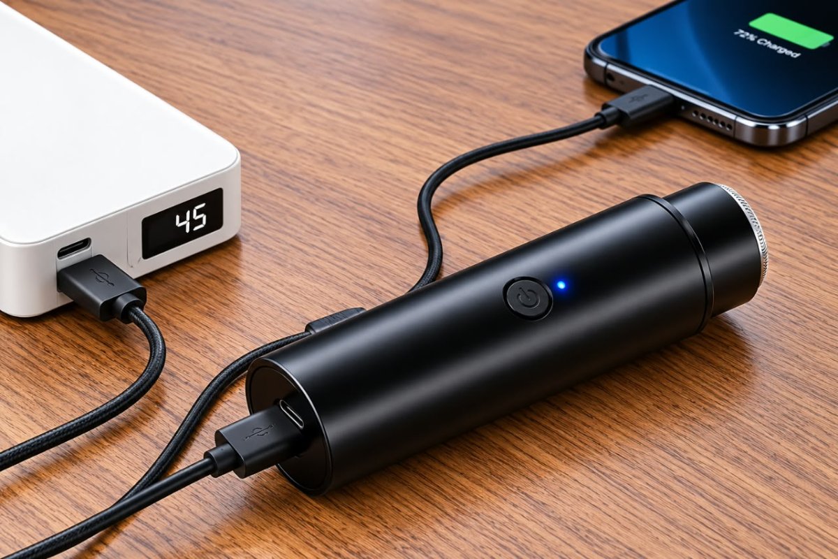 MINI RASOIR ÉLECTRIQUE RECHARGEABLE