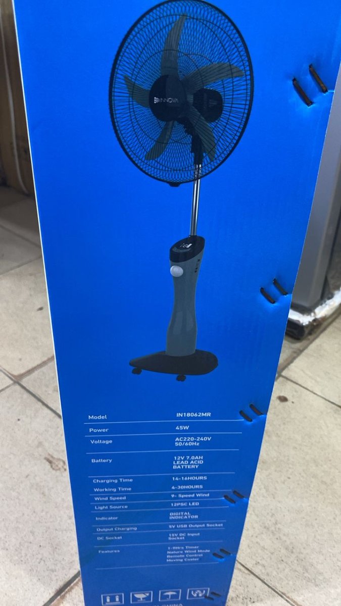 Ventilateur Innova Recharge In 18062
