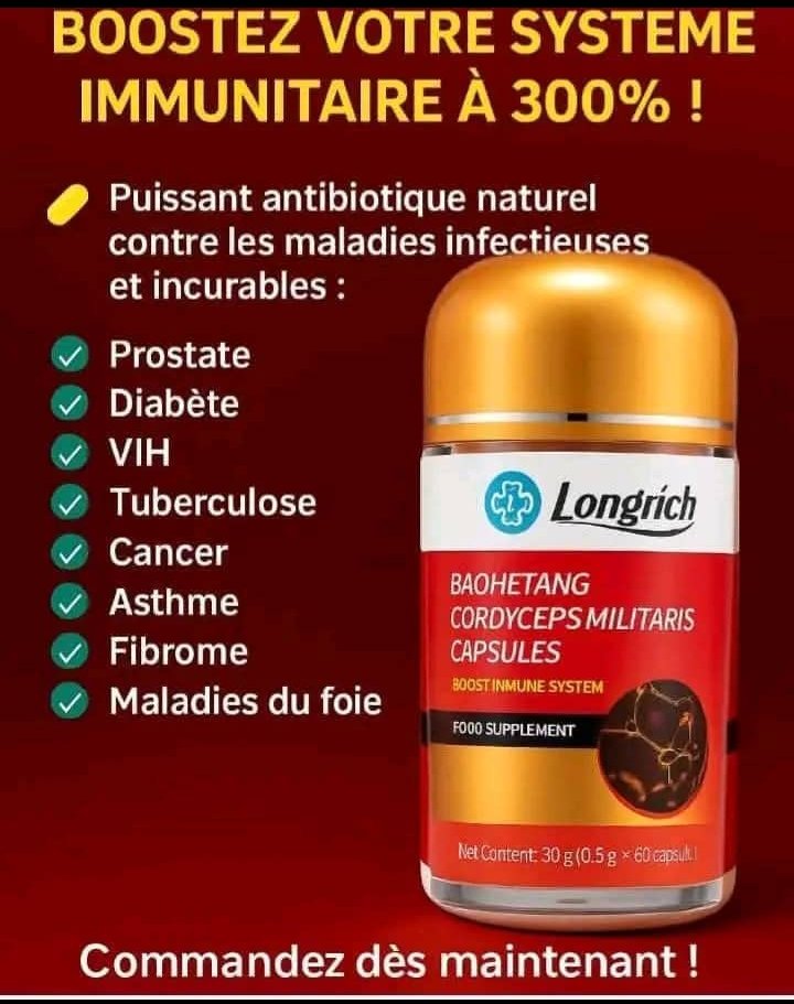 BAOHETANG CORDYCEP MILITARIS CAPSULES