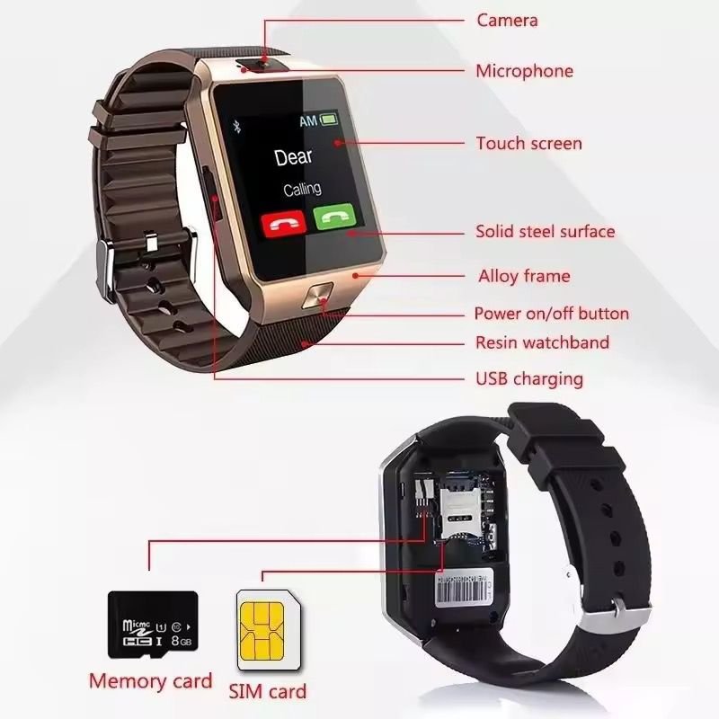 DZ09 montre téléphone