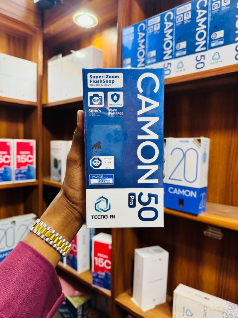 Tecno camon 50pro 256GB Redmi 15C 256GB