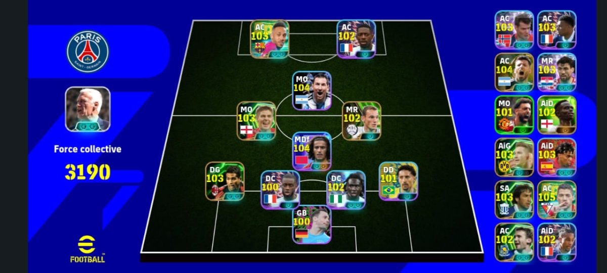Compté efootball forcé 3221