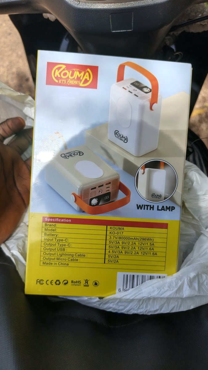Power bank 80000