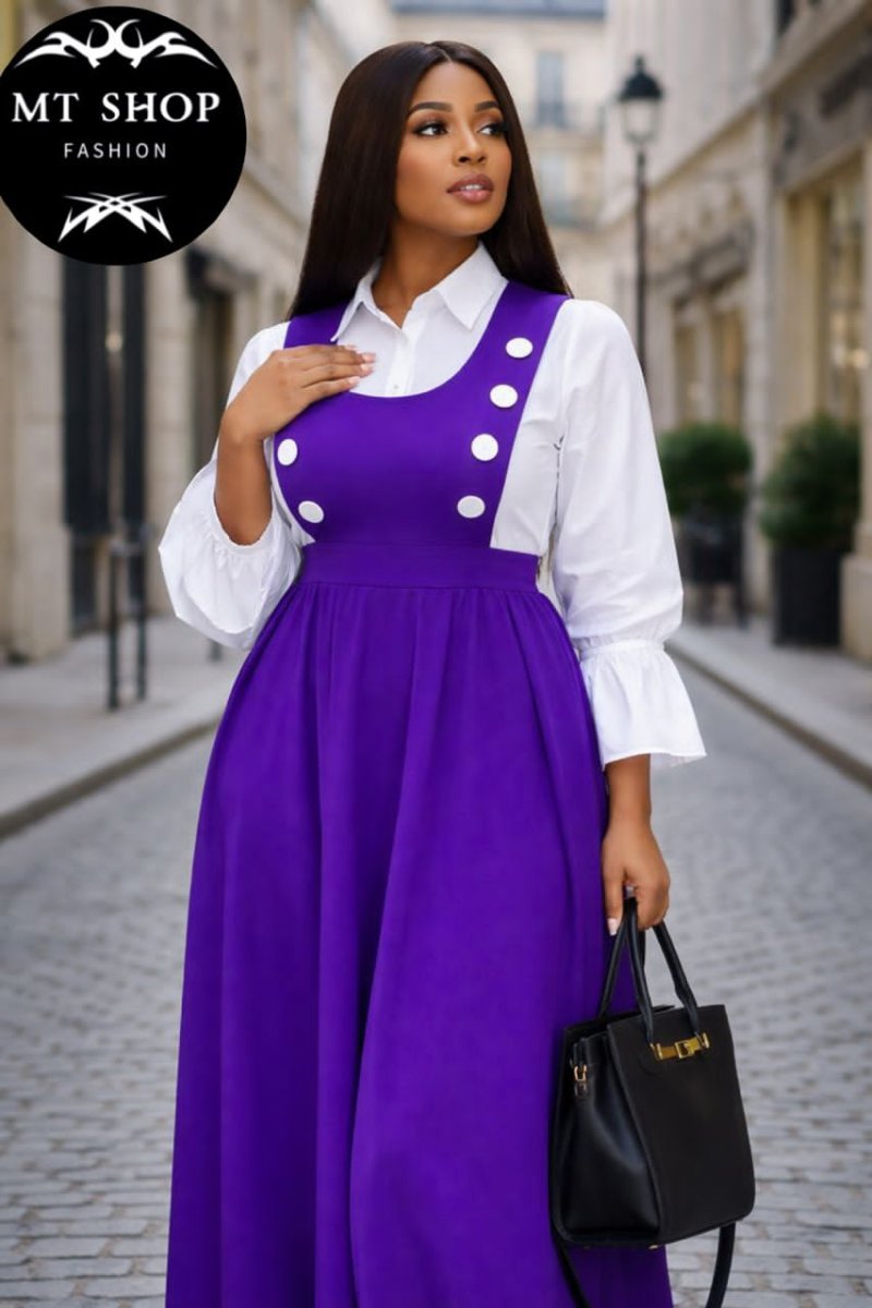 Robe chemise coton