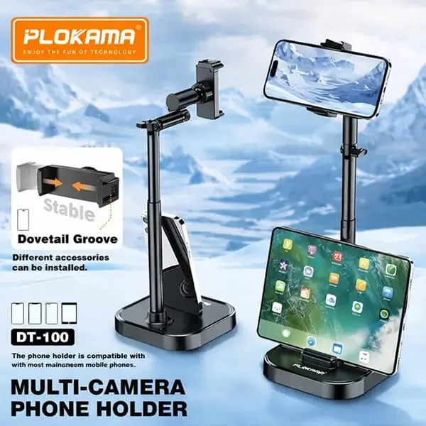 Support de téléphone de bureau Plokama DT-100