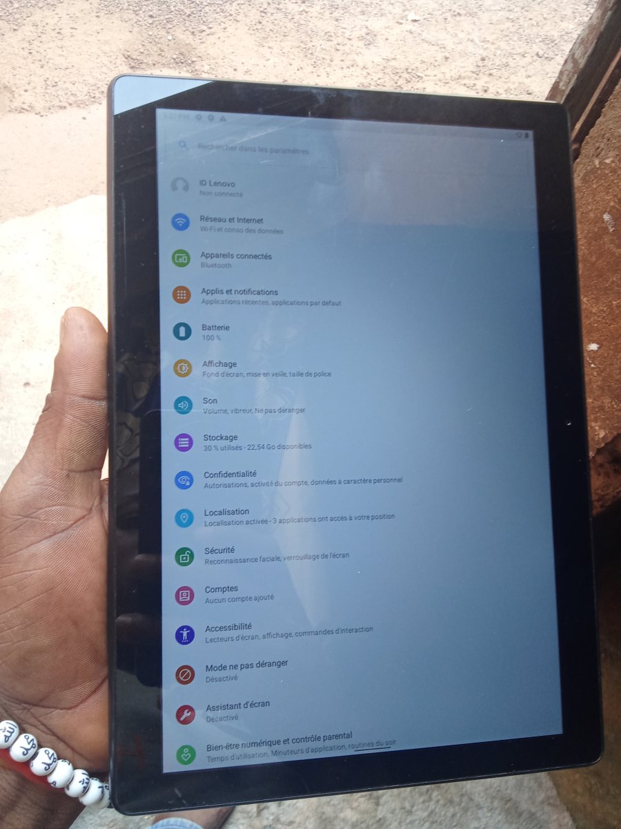 Tablette lenovo