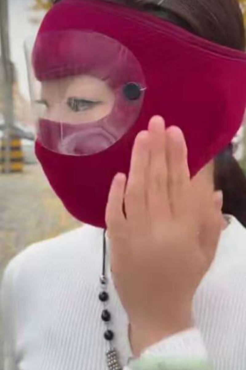 Cagoule de visage