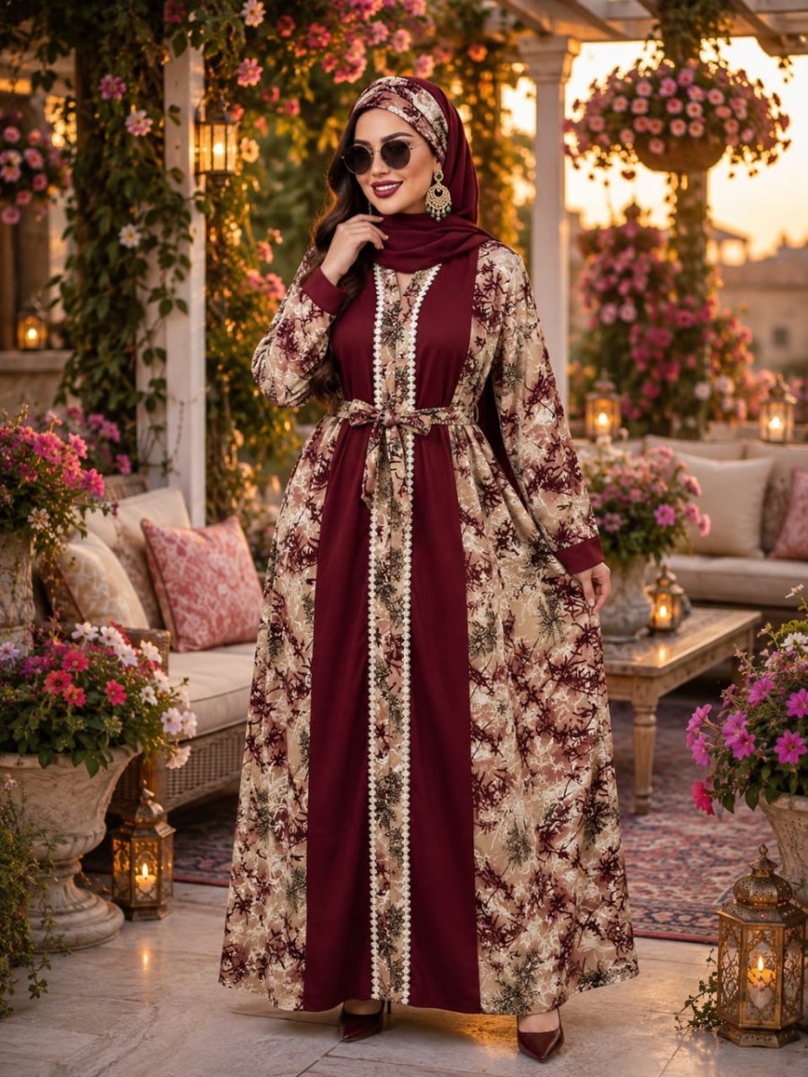 Nouvel arrivage de jolies robes-hijabs avec corde 🆕️🥰🥰🥰