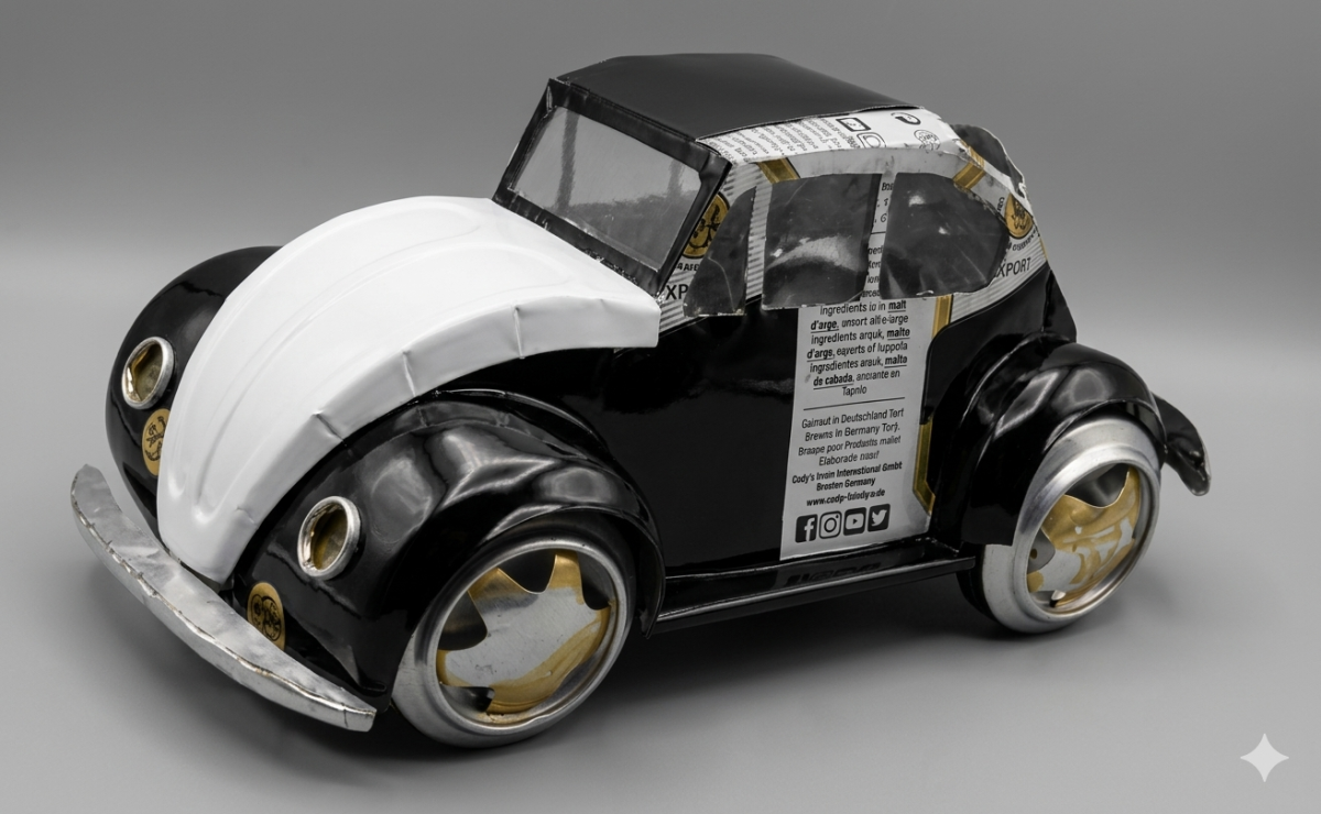 Voitures miniatures artisanales