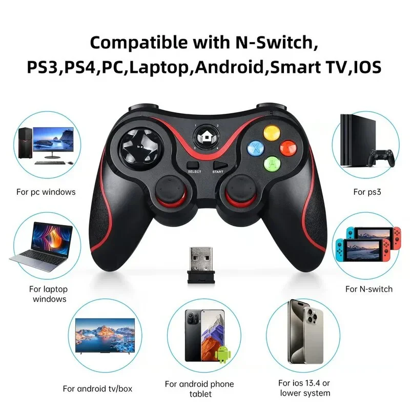 Manette bluetooth Pour les jeux Android IOS PC TV