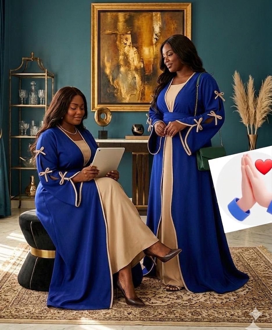 Robe hidjab 2 pièces