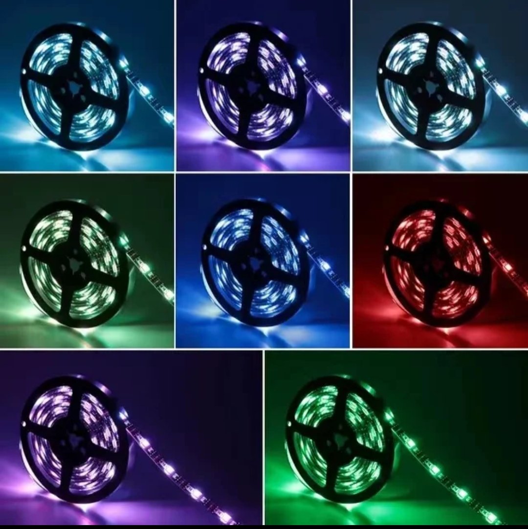 Led lumineux intelligent avec Bluetooth contre par téléphone