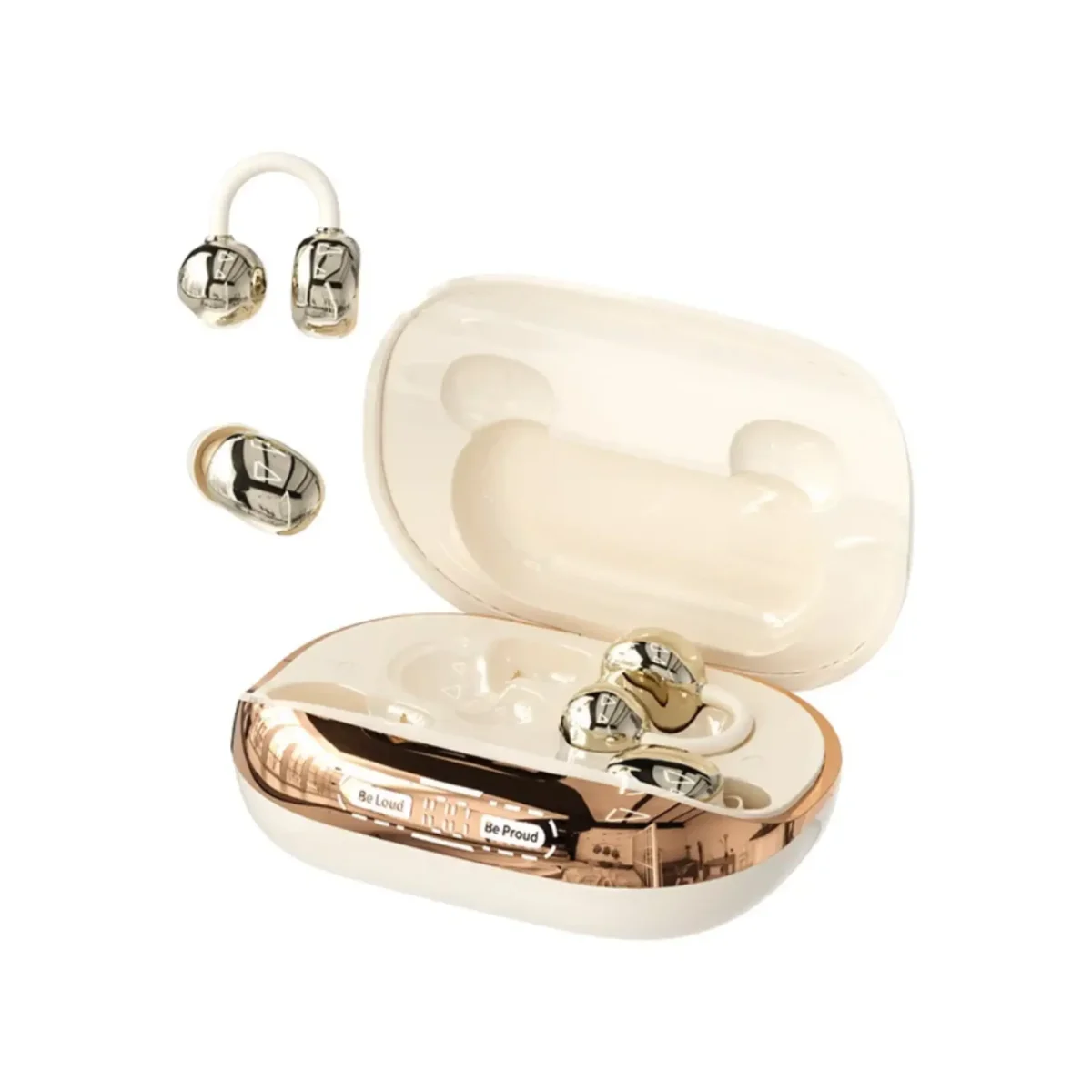 Bluetooth GT630S 4 oreillettes Bouclé d'oreille