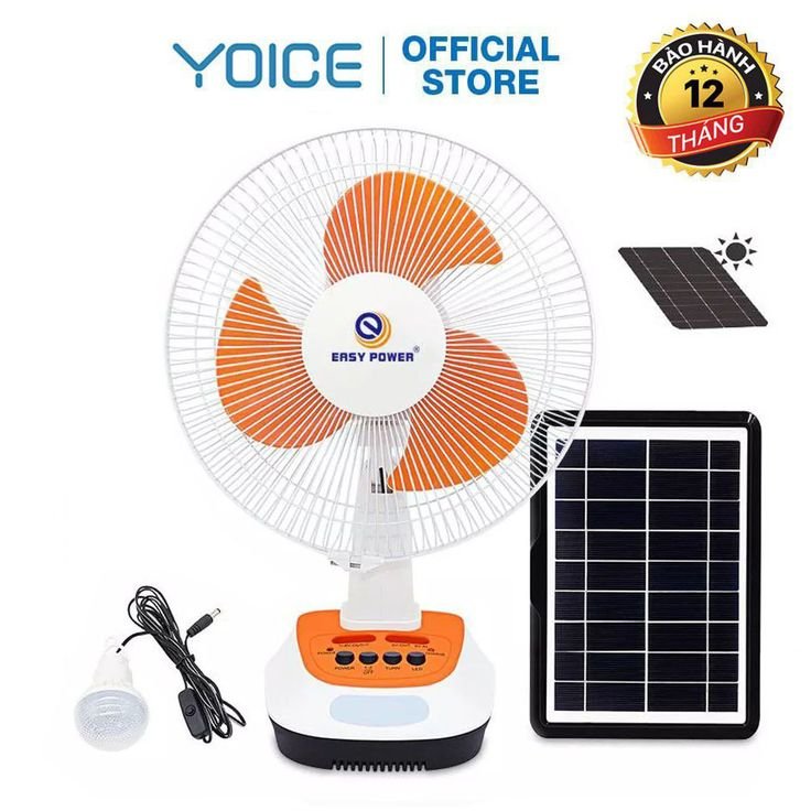 Ventilateur rechargeable