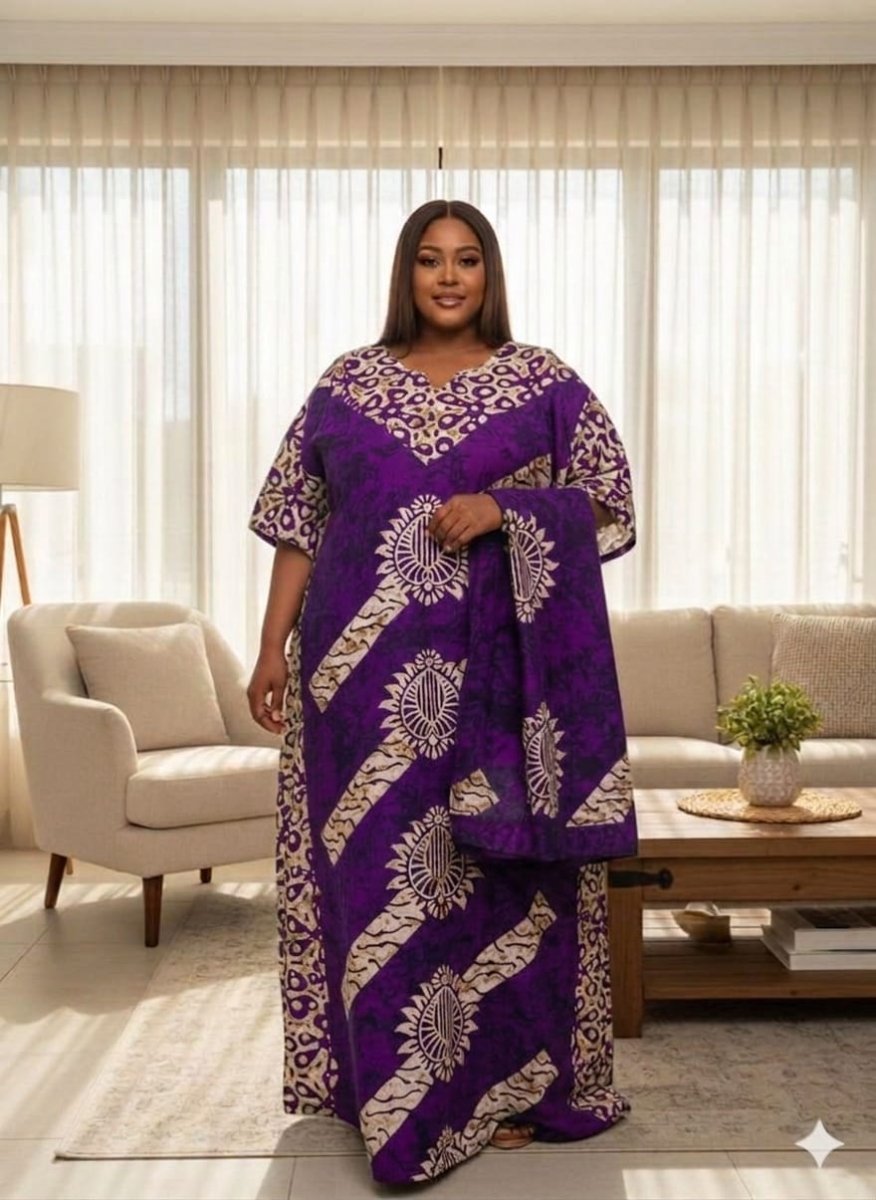 Robes coton avec foulard