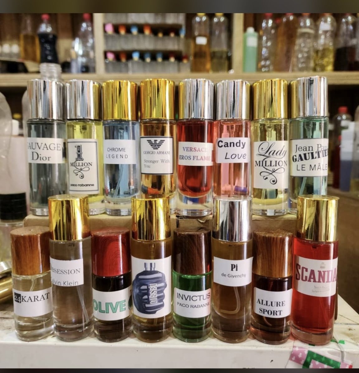 Parfum vrac engros boutique