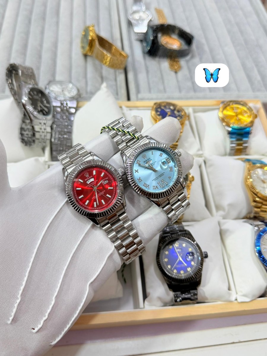 Rolex, Dior, Adidas