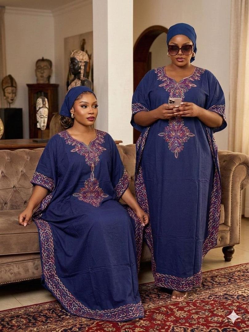 Robe avec foulard
