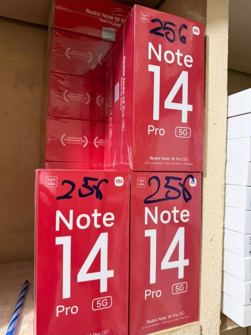 Redmi note 14pro 5G 256giga Ram 8 Version indien🇮🇳