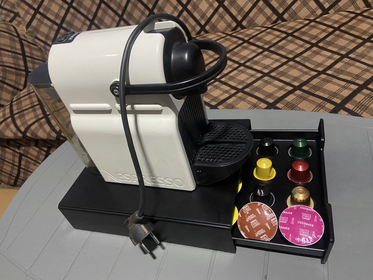 Coffre capsules café