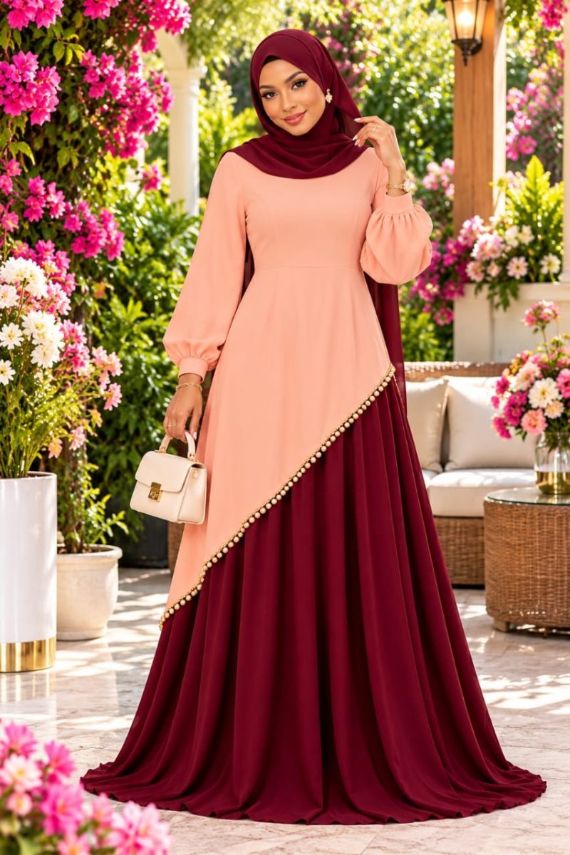 ENSEMBLE JUPE AVEC FOULARD - NOUVEL ARRIVAGE