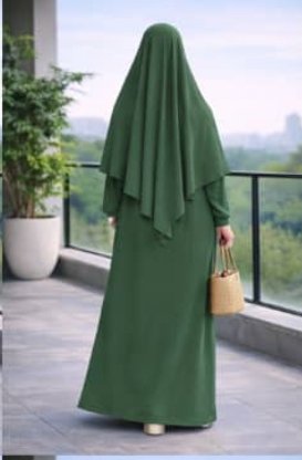 KHIMAR COMPLET 1 VOLANT
