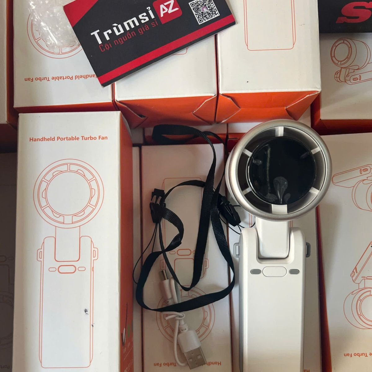Mini Ventilateur Turbo Portable