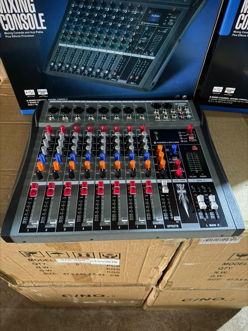 Deux baffle mixer ampile micro
