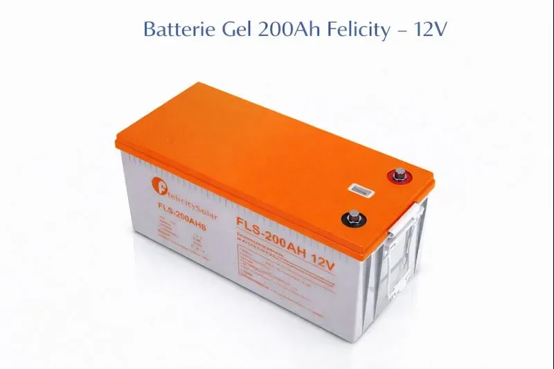 Batterie gel et lithium
