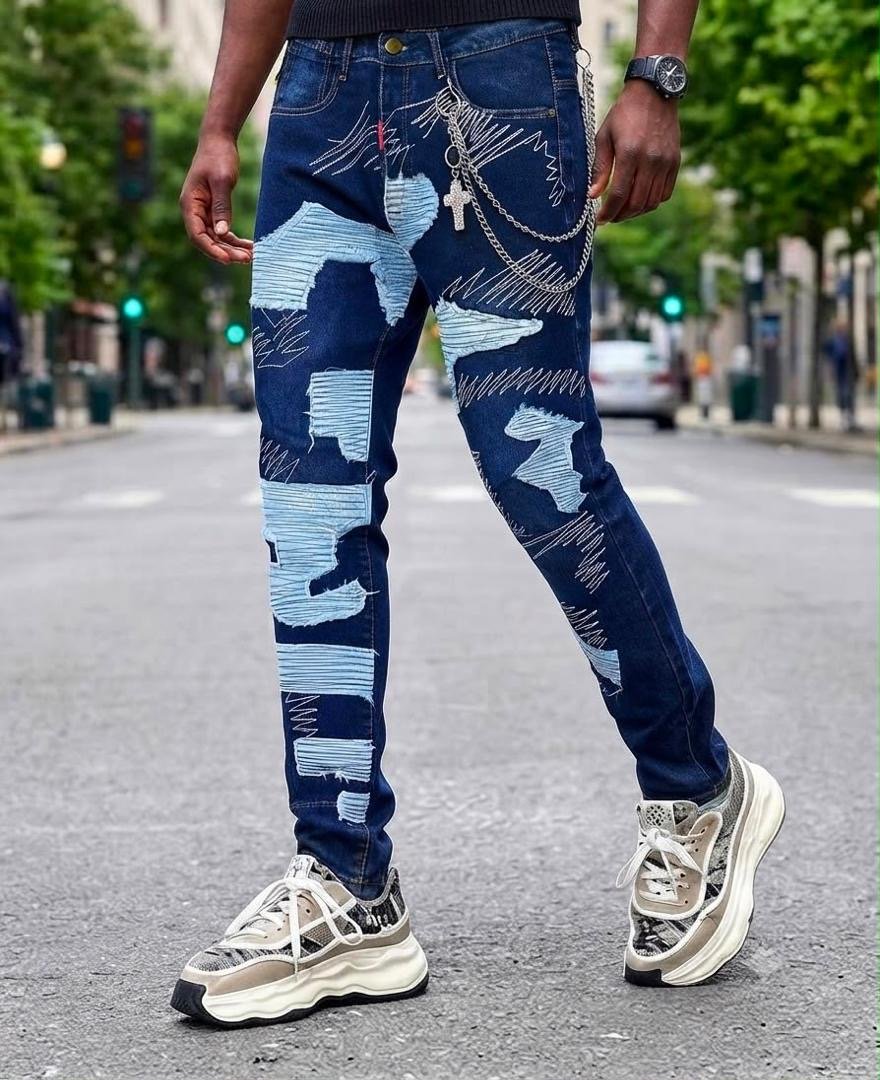 Jean cargo de qualité premium disponible à Bamako