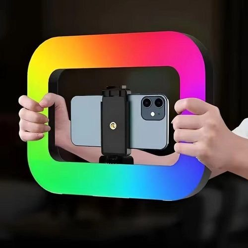 💡 Ring Light LED E-30 RGB – Brille comme un pro 📸✨