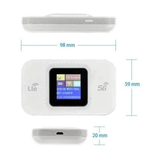 WIFI PORTABLE 4G & 5G – HAUTE VITESSE