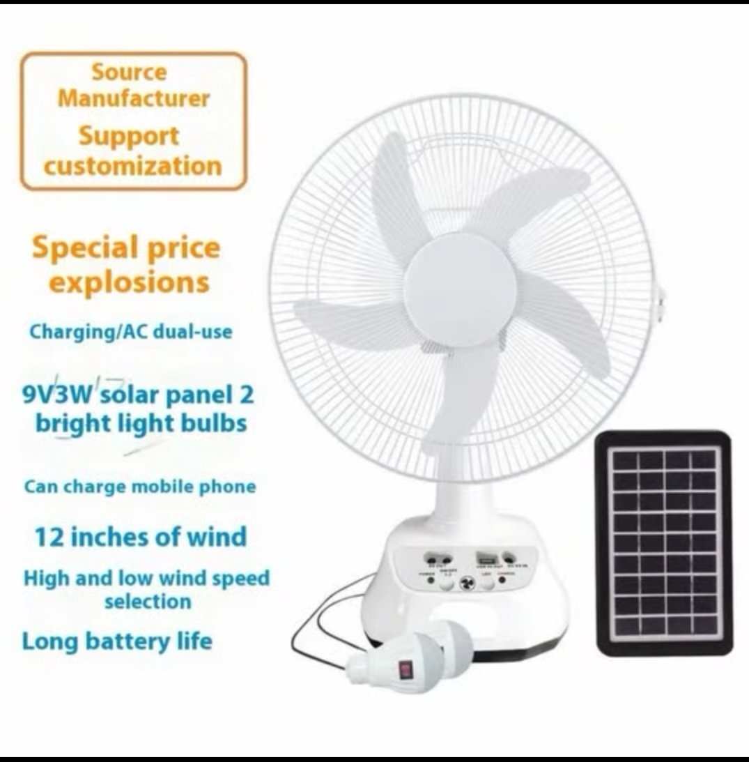 Ventilateur Rechargeable