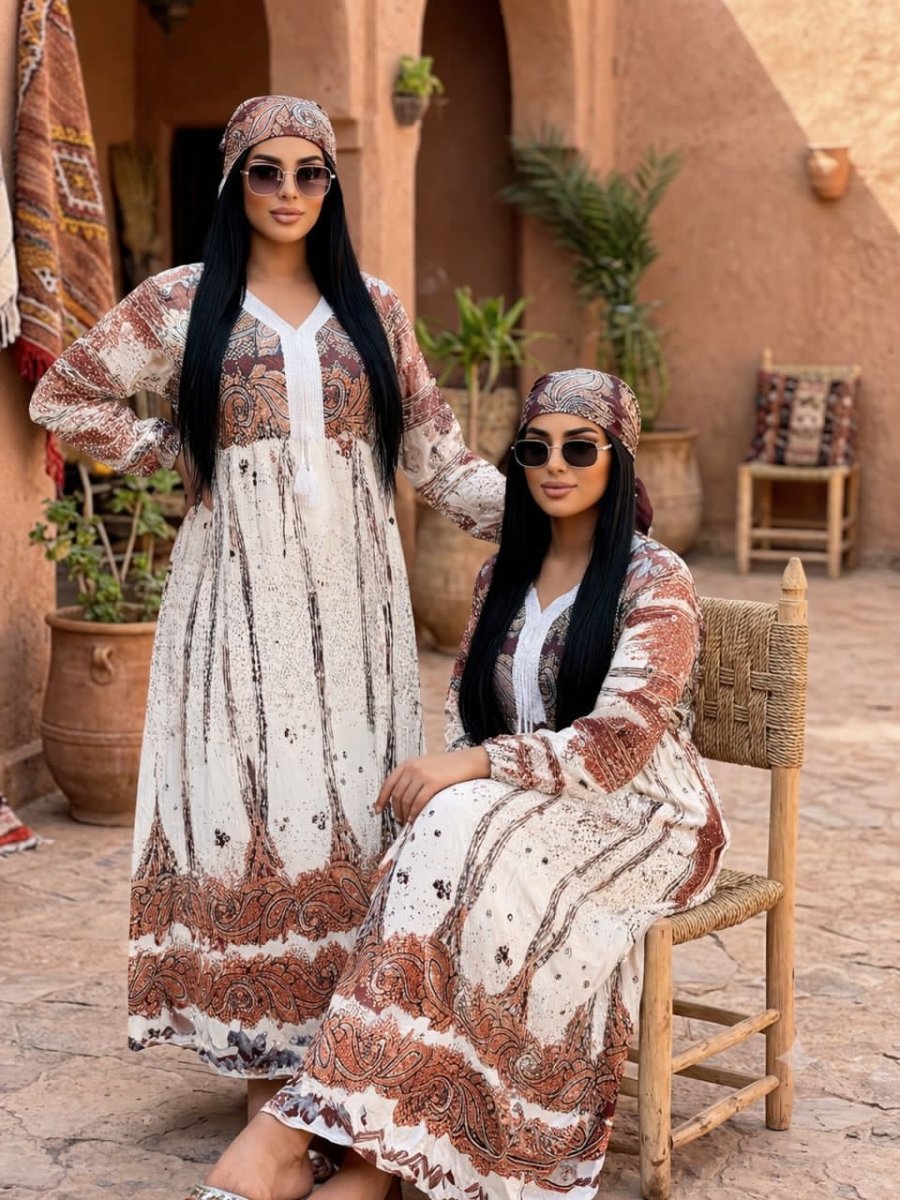 Nouvel arrivage des jolies robes avec foulard* 🆕️🥰🥰🥰